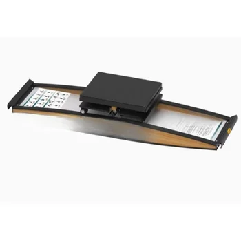 Indoor simulated ski, flat freestyle office ski, fitness trainer