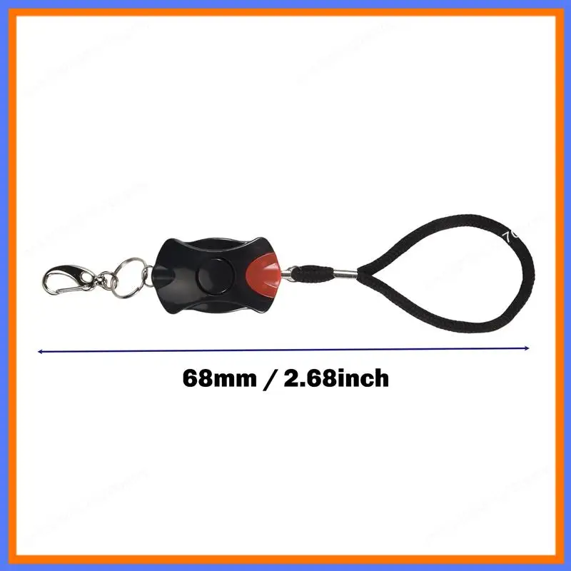 BAAE 125Db Proteggi Avviso Sirena di difesa personale Sicurezza anti-attacco per bambini Ragazza Donne anziane che trasportano un forte allarme di panico