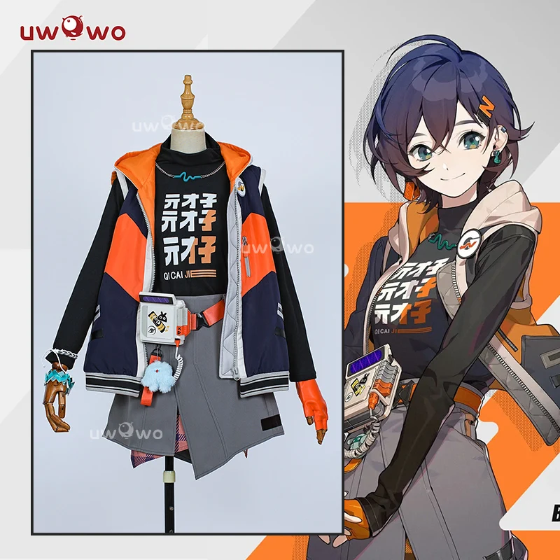 

UWOWO Collab Series: Game Zenless Zone Zero Cosplay/ZZZ Cosplay Belle Cosplay Costume Dress Game Halloween Costume