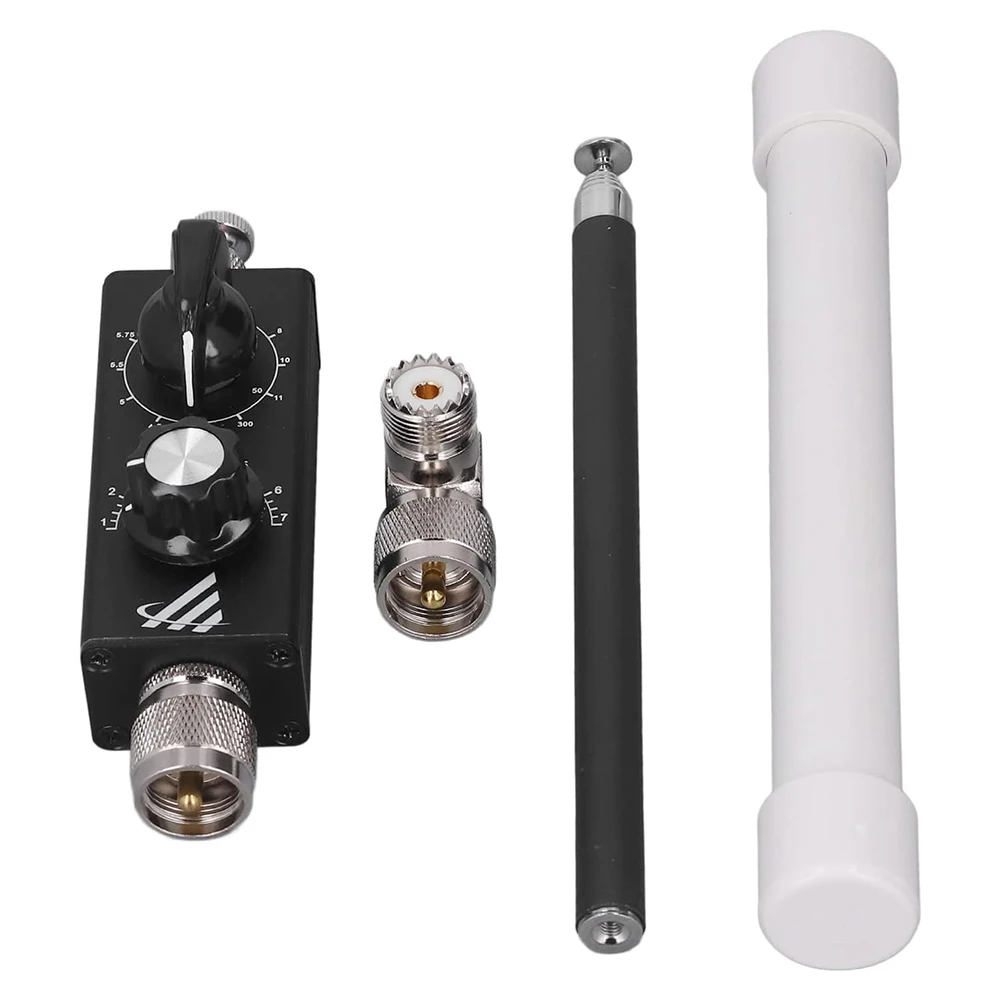 

Compact 20W QRP Shortwave Antenna Designed for Use in Indoor and Outdoor Settings Frequency Range 5MHz to 55MHz