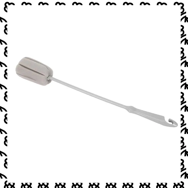 

A07I 4 шт. губка-щетка для бутылки с молоком, чашка для мытья стекла, инструменты для чистки кухни, щетка для чистки чашек, пластиковая длинная ручка