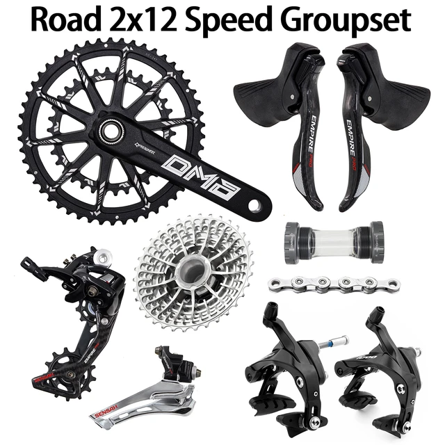 Sensah Empire Pro 2x12 Groupset Carbon | Carbon Fiber Rear Derailleur - Pro  2x12 - Aliexpress