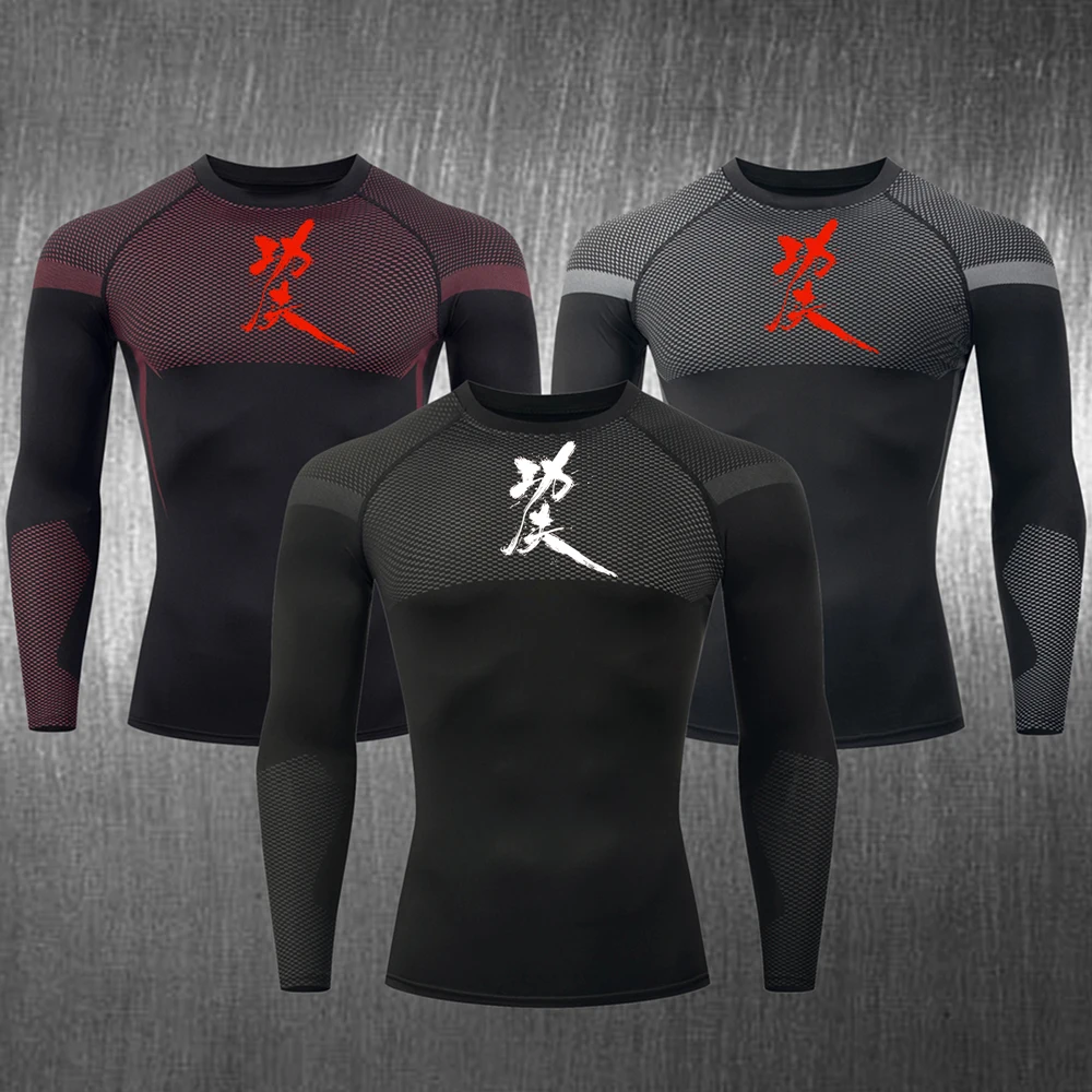 الصينية الكونغ فو الخط نمط أرض الإنسان الرياضة السريع دورة العضلات قميص أيه مانش كورتيس هوتس دي ضغط الصالة الرياضية