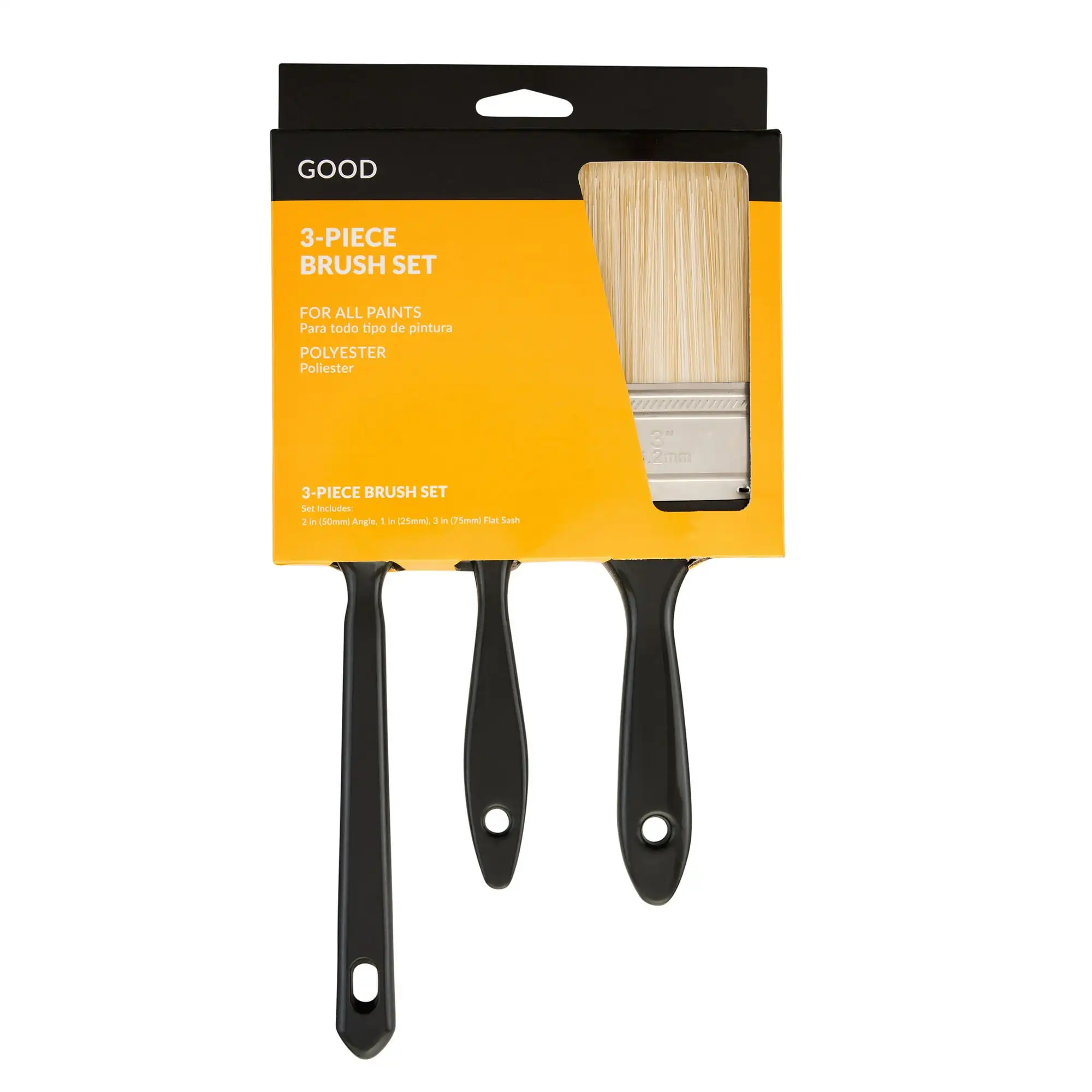 

GOOD 3-Piece Polyester Brush Set