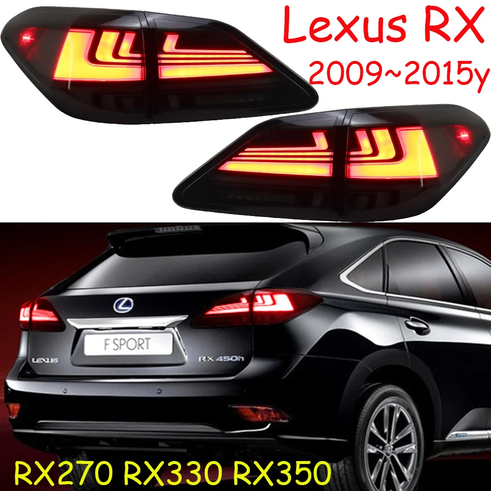 car bumper tail light for Lexus taillight RX330 RX270 RX350 2009~2015y LED car accessories Taillamp for Lexus rear light fog