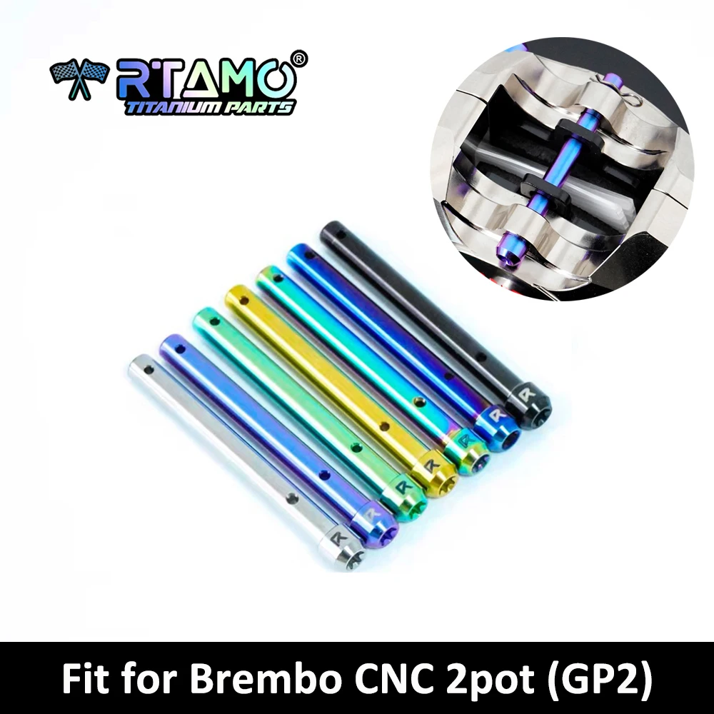 

RTAMO Gr5 Titanium Caliper Pin Fit for Brembo CNC 2pot (GP2)
