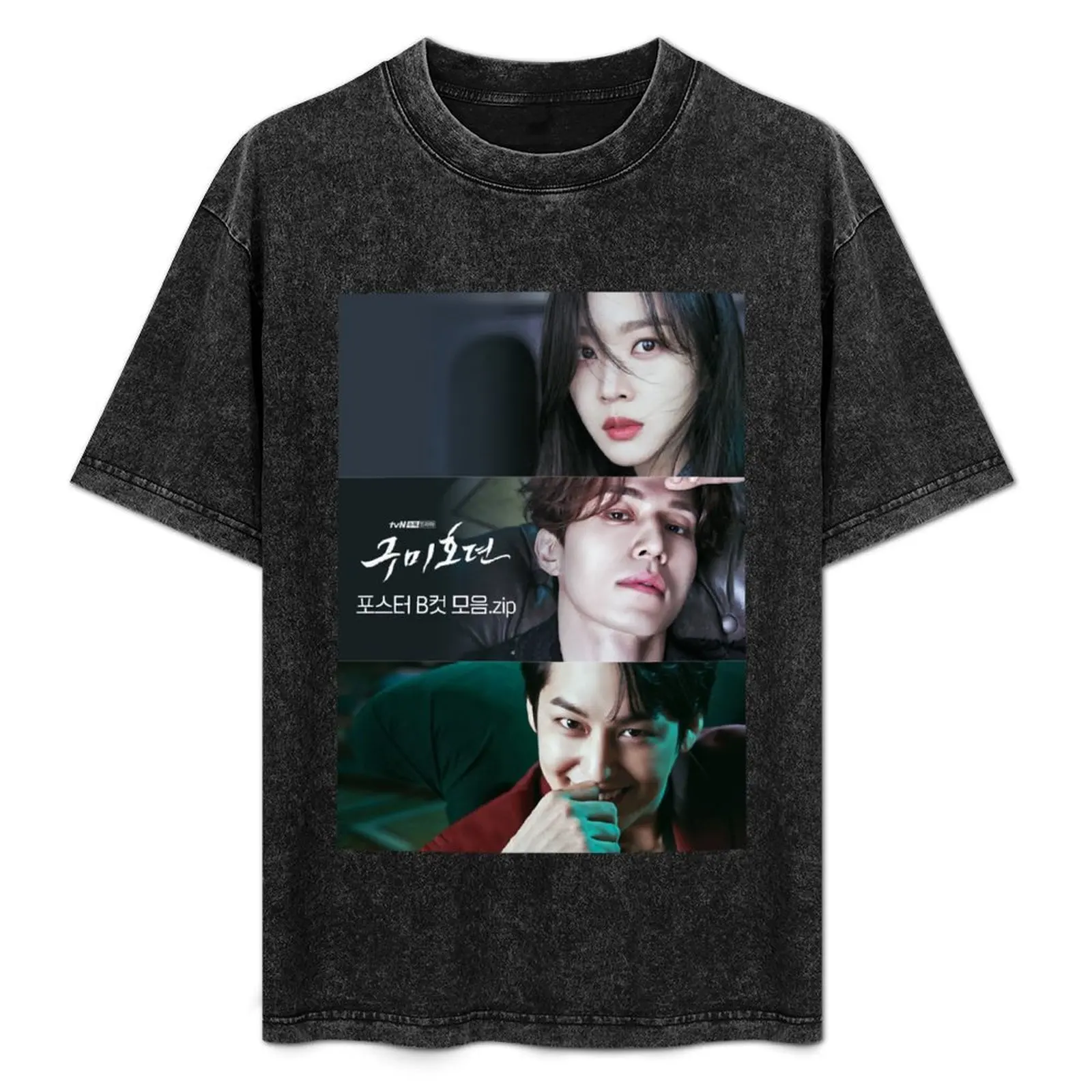 

Tale of the nine tailed - KDRAMA - LEE DONG WOOK - KIM BUM T-Shirt anime clothes vintage t shirts mens fashion