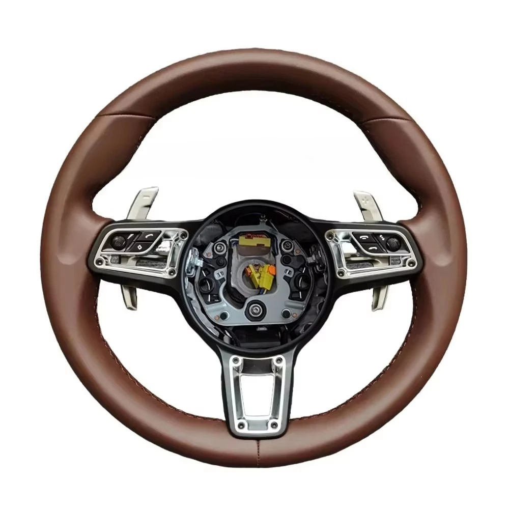 

Upgraded full leather steering wheel for 918 911 981 718 958