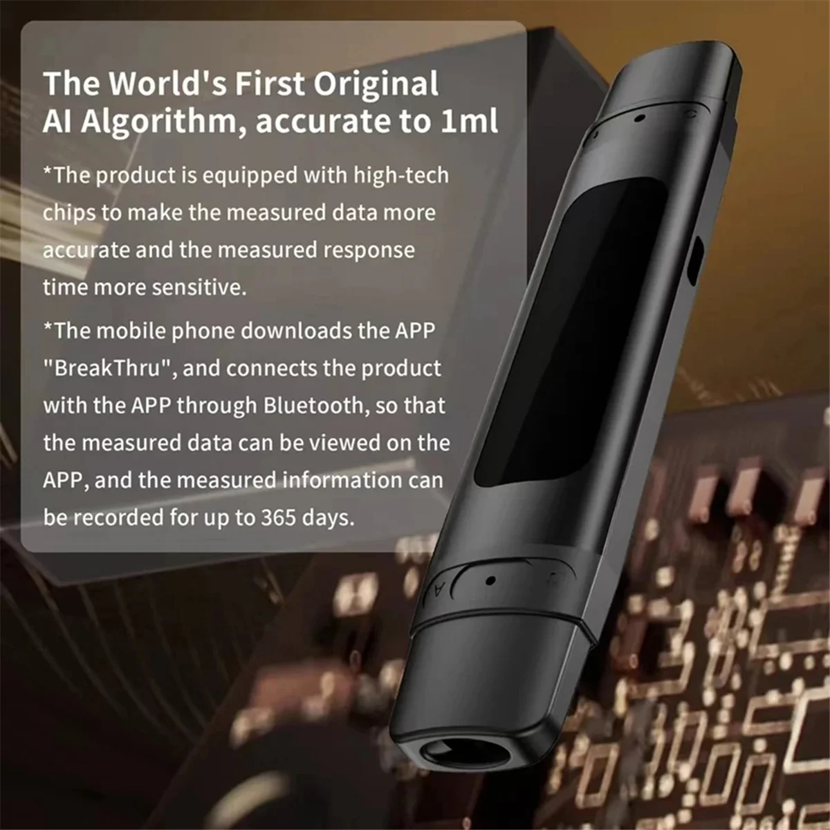 جهاز قياس التنفس الجديد من RISEN مزود بتقنية البلوتوث لتسجيل بيانات الهاتف المحمول، مناسب لتدريب الرئة للأطفال والكبار