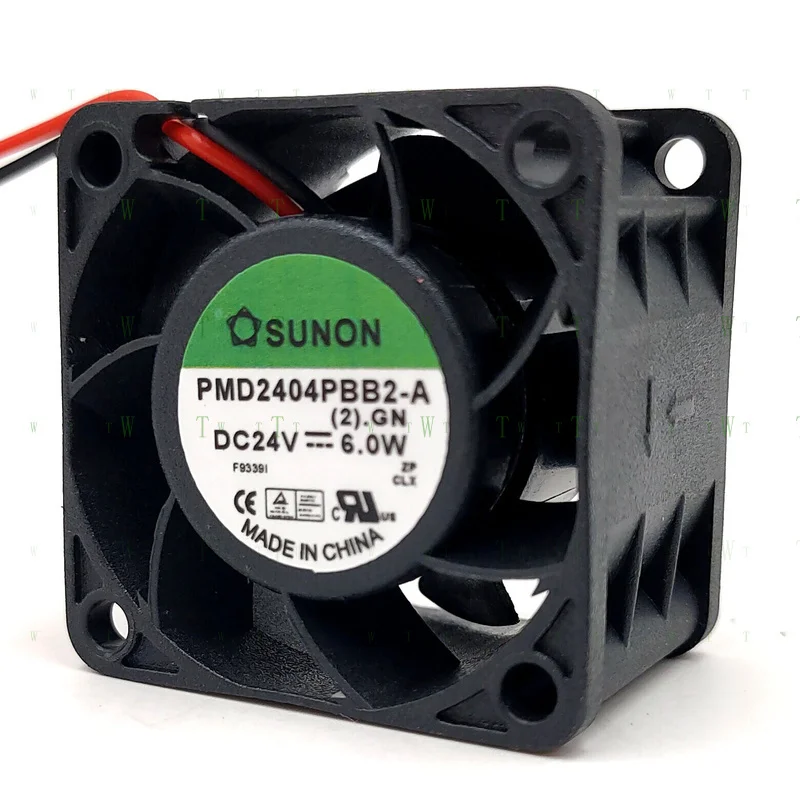 H 1 Pcs For SUNON PMD2404PBB2-A 24V 6.0W 4028 Booster Fan Server Cooling Fan