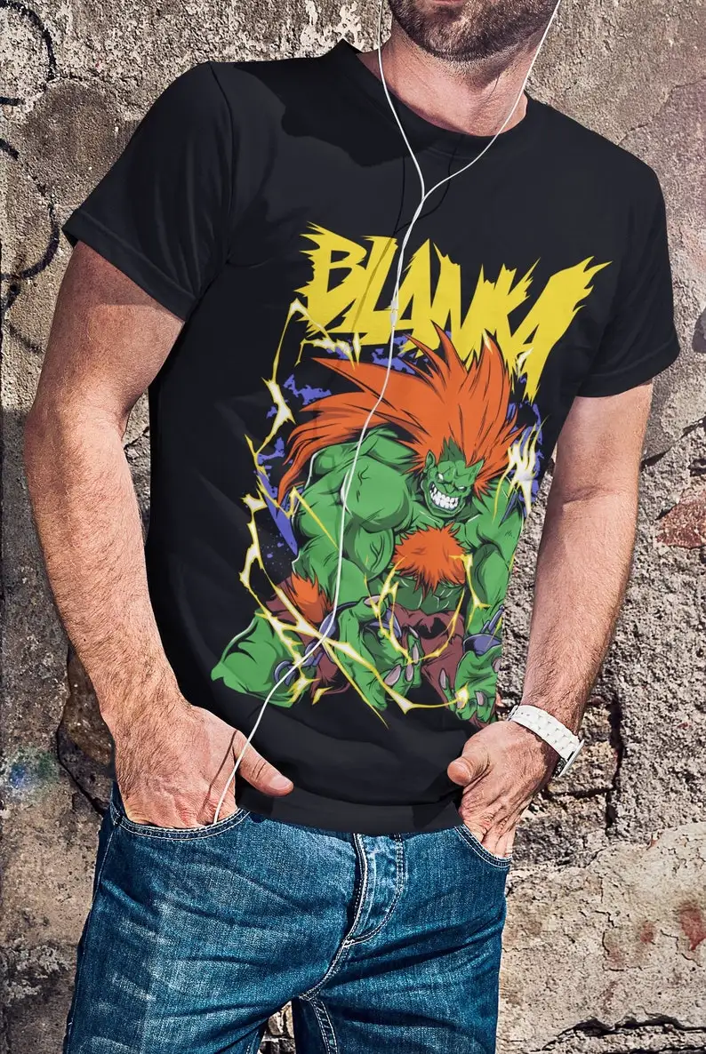 Jimmy Blanka Super Street Fighting 2 Turbo Premium Unisex T-shirt