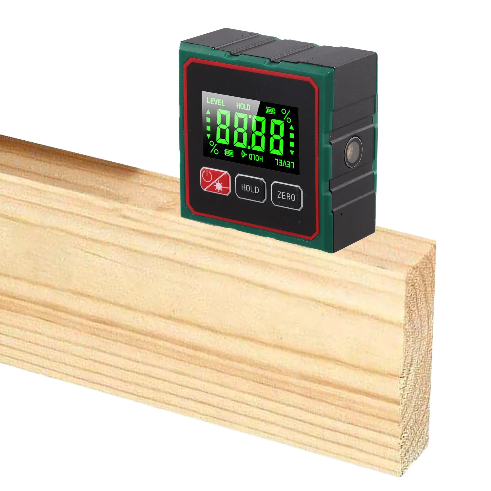 Angle Meter with Magnetic Base and LCD Display Featuring Type C Charging for Reliable Performance in Woodworking