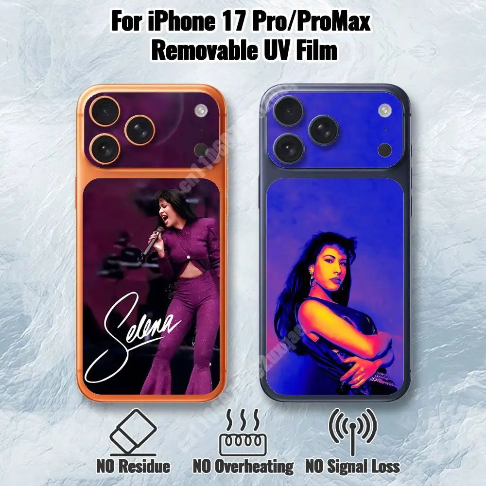 

Selena Vive Memento Removable UV Film for iPhone 17 Pro 17 ProMax Back Cover