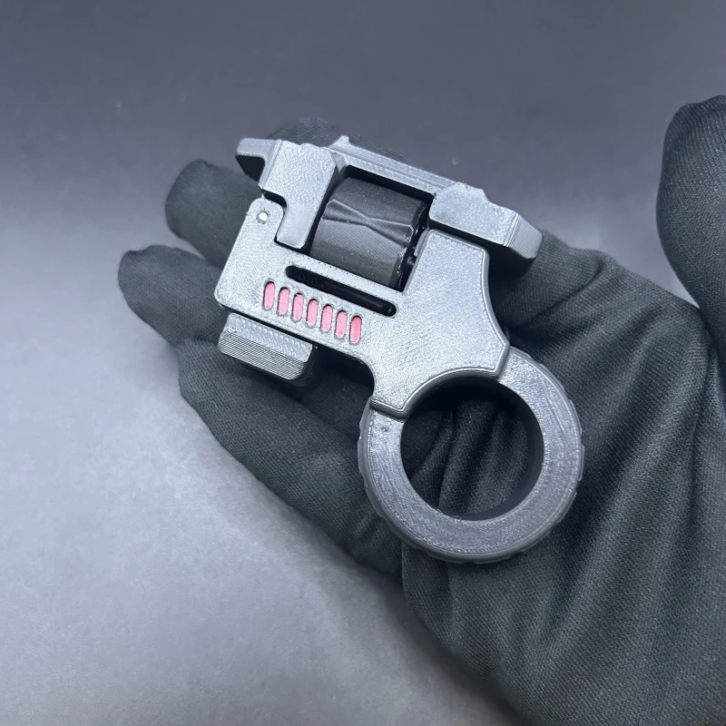 Revolver Fidget De Engranajes 3D – Juguete Antiestrés Portátil De ABS Con Giro Táctil, Ideal Para Viajes Y Regalos Originales Para Niños Y Adultos