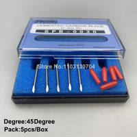 5PCS Mimaki Cutting SPB-0030 Blade Knife 45 Degree Cemented Carbide Blade for Mimaki CJV-150 CJV-30 CJV300 CG-60 CG-75 CG-130
