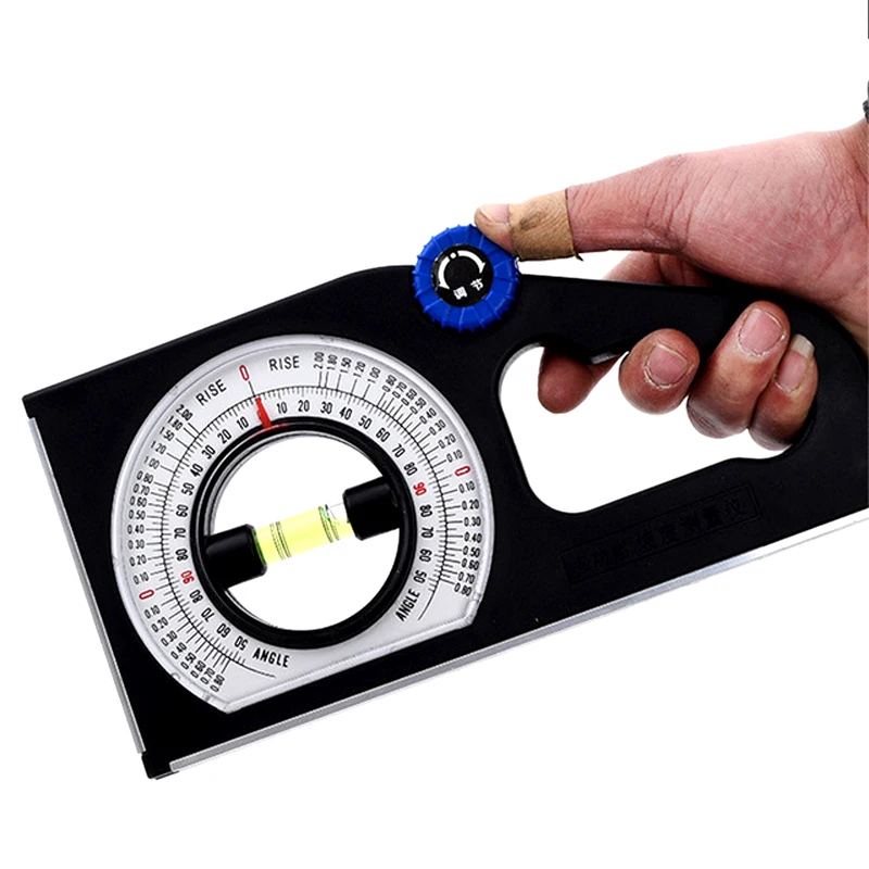 

Portable Mechanical Slope Meter Magnetic Multifunction Slope Measuring Instrument Angle Meter Slope Ruler Protractor Ruler