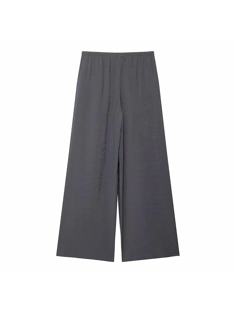 Nieuwe dameskleding Europese en Amerikaanse stijl Casual mode Veelzijdige eenvoudige en comfortabele top- en broekset met lange mouwen