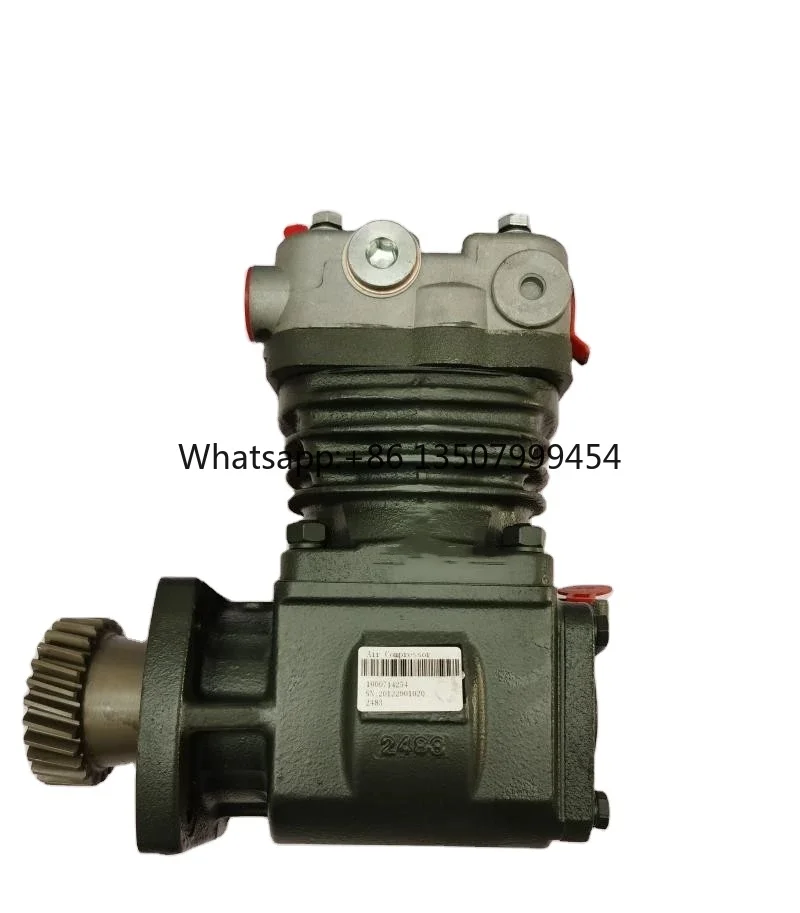 Weichai WP6G125E Engine Spare Parts Air Compressor 1000714254 for SINOTRUK (CNHTC) HOWO A7