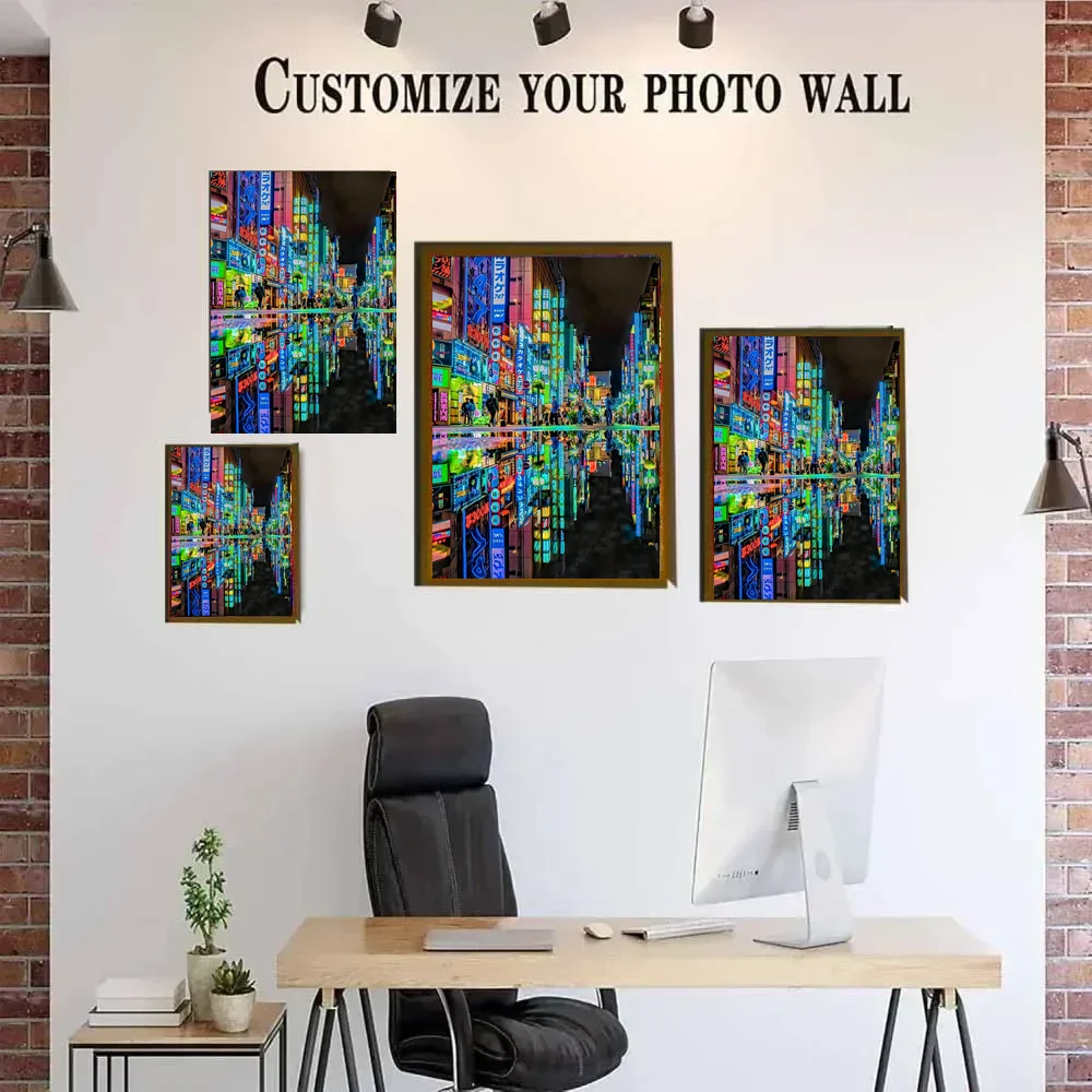 Tokyo Japan Beautiful City LED Light Painting Photo Frame Led