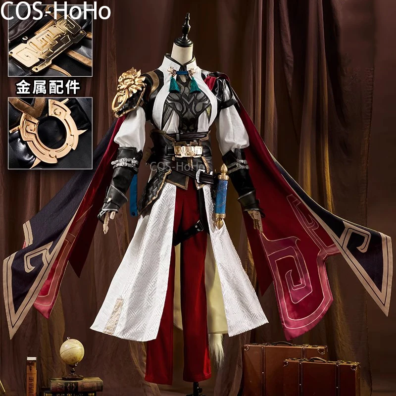 COS-HoHo Honkai: Star Rail Jing Yuan Shogun Ancient Game Suit splendido bellissimo Costume Cosplay Halloween Party Outfit Men S-3XL