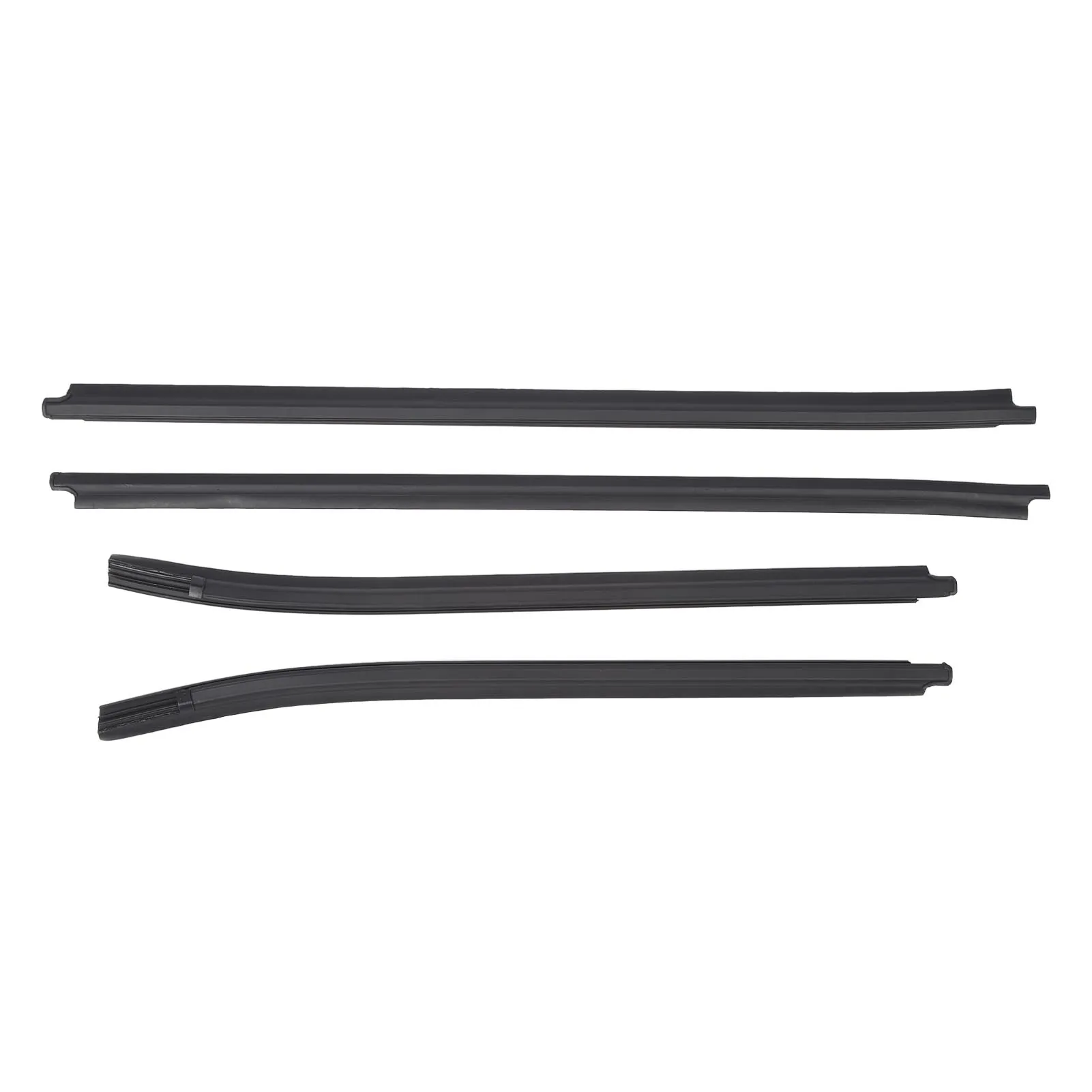 4PCS Car Window Weatherstrip Seal Belt Moulding Trims Rubber 68161 0K010 for Toyota Hilux SR5 VIGO MK6 PICKUP 2005 to 2015 - view 3