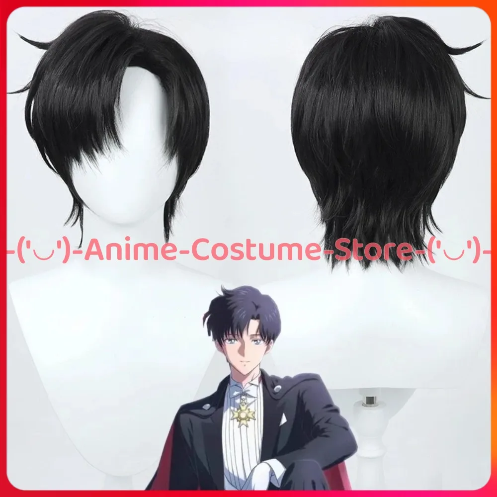 

Prince Endymion Chiba Mamoru Cosplay Wig Anime Game Character Halloween Carnival Party Costume Wigs Heat Resistant SyntheticHair