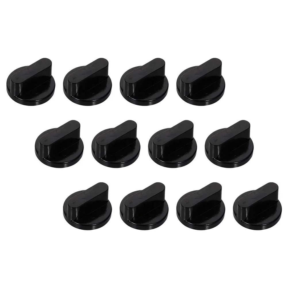 

12pcs Gas Stove Button Control Knob Replacement Plastic Cooker Knobs Durable Ergonomic Household Range Supplies
