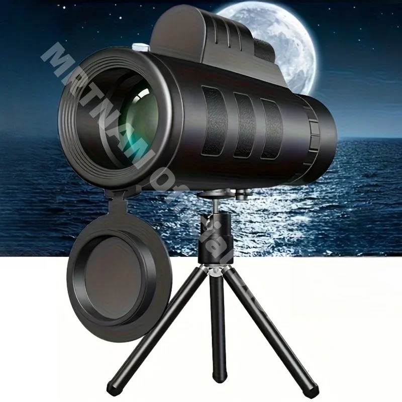 

40X60 военный зум HD мощный бинокль большой дальности портативный профессиональный телескоп Монокуляр низкое ночное видение для охоты