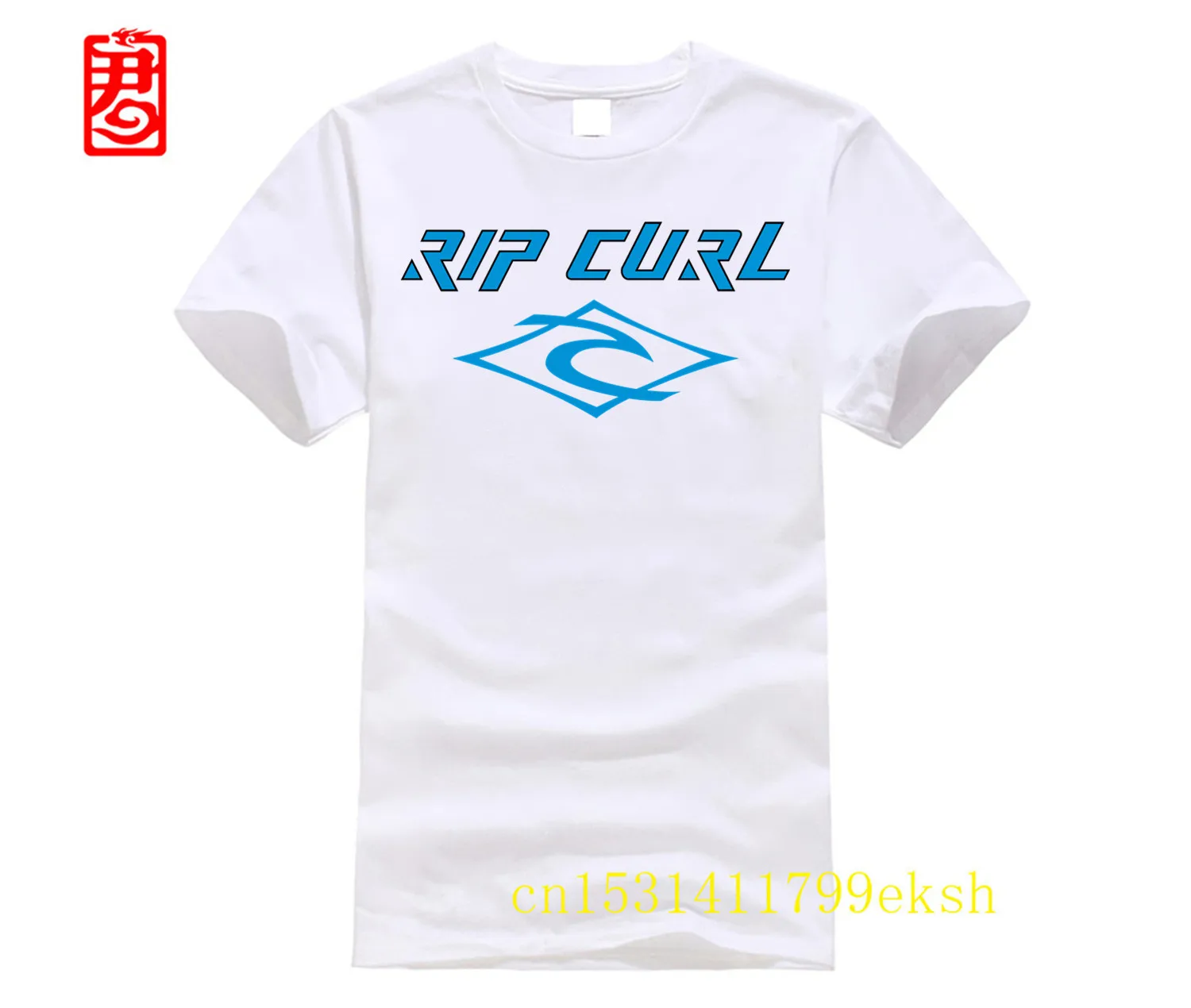 Rip camisa curl skate skate masculino t camisa 2025 novidade manga curta o pescoço algodão casual camiseta superior plus size