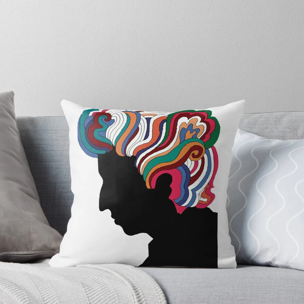 

rainbow hair of dylan Throw Pillow Decorative Cushions Decorative Sofa Cushion christmas supplies autumn pillowcase pillow