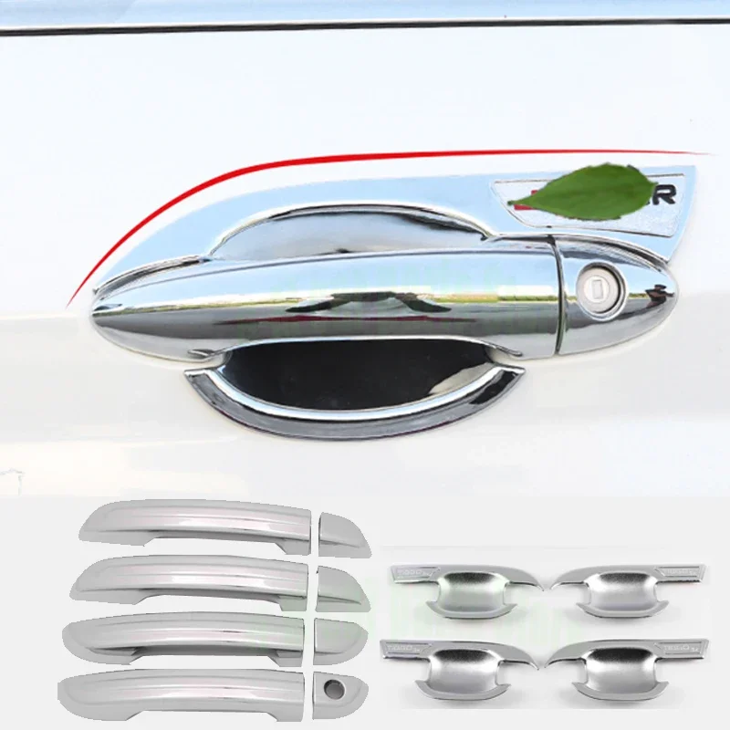 

car door wrist handle decoration For Chery Tiggo 3X 2020-2021 accessories fuel tank cover decoration protection sticker dec