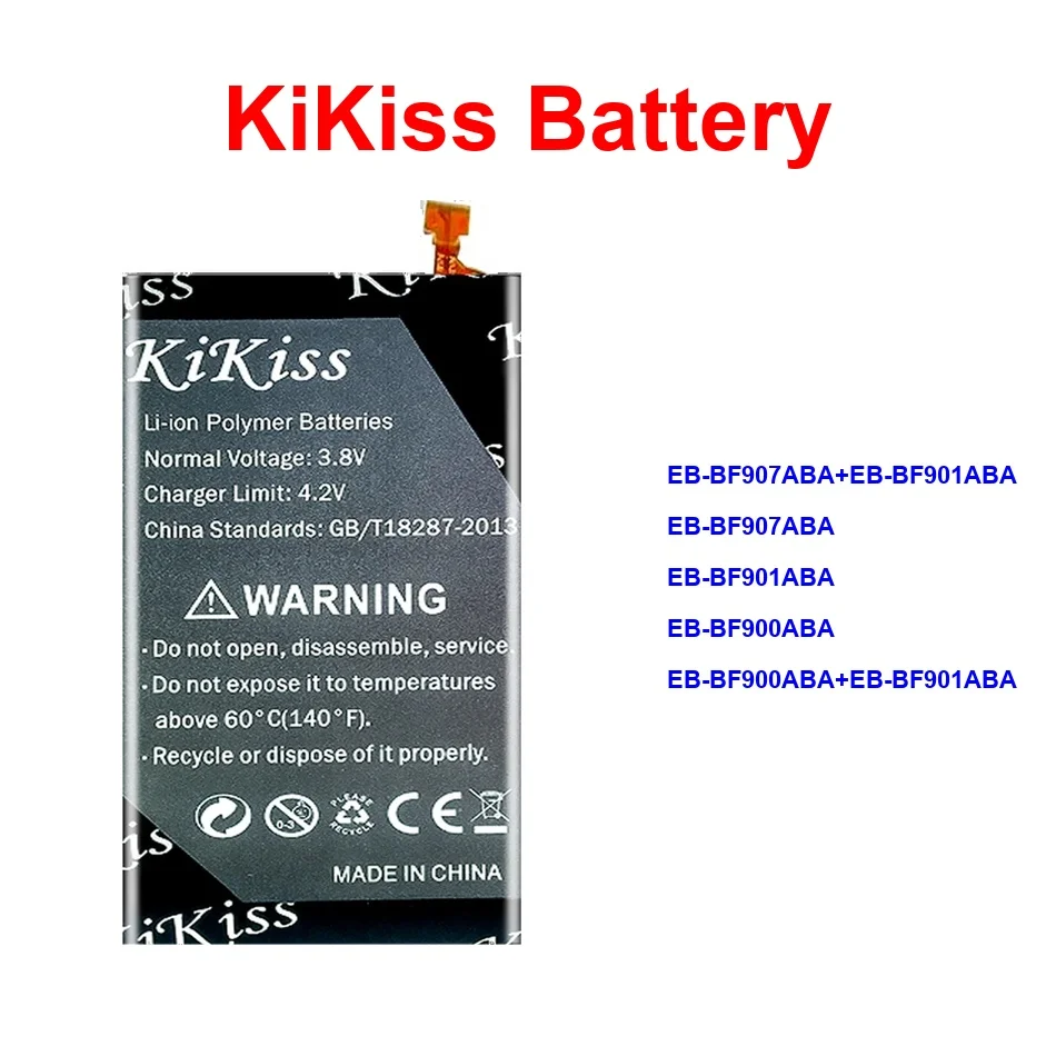 

For Samsung Galaxy Z Fold 1 F9000 F901 F907n W2020 2020 5G EB-BF900ABA+EB-BF901ABA EB-BF900ABA EB-BF907ABA+EB-BF901ABA Battery