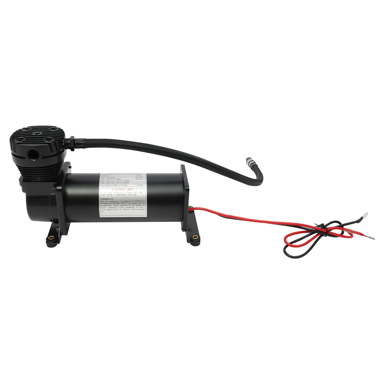 12V Portable Air Compressor Suspension Air Pump 200 PSI IAir Ride Suspension Compressor for Inflating Tire