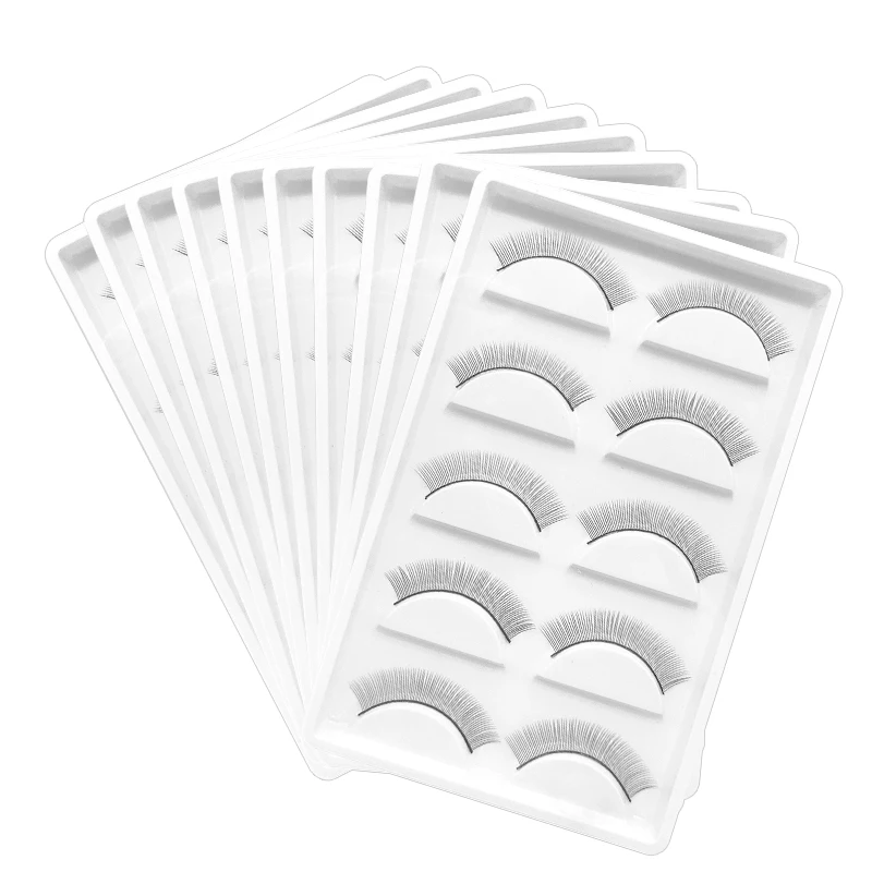 Wholesale Low Price Lash Mannequin Head Practice Kit with 5 Pairs Pratice Strip Lashes for Training Eyelash Extensions 20 - 99 s