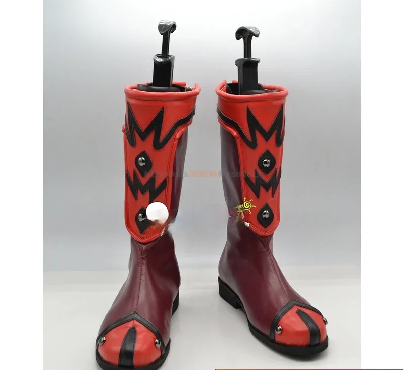 

Masked Rider Momotaros Anime Characters Shoe Cosplay Shoes Boots Party Costume Prop