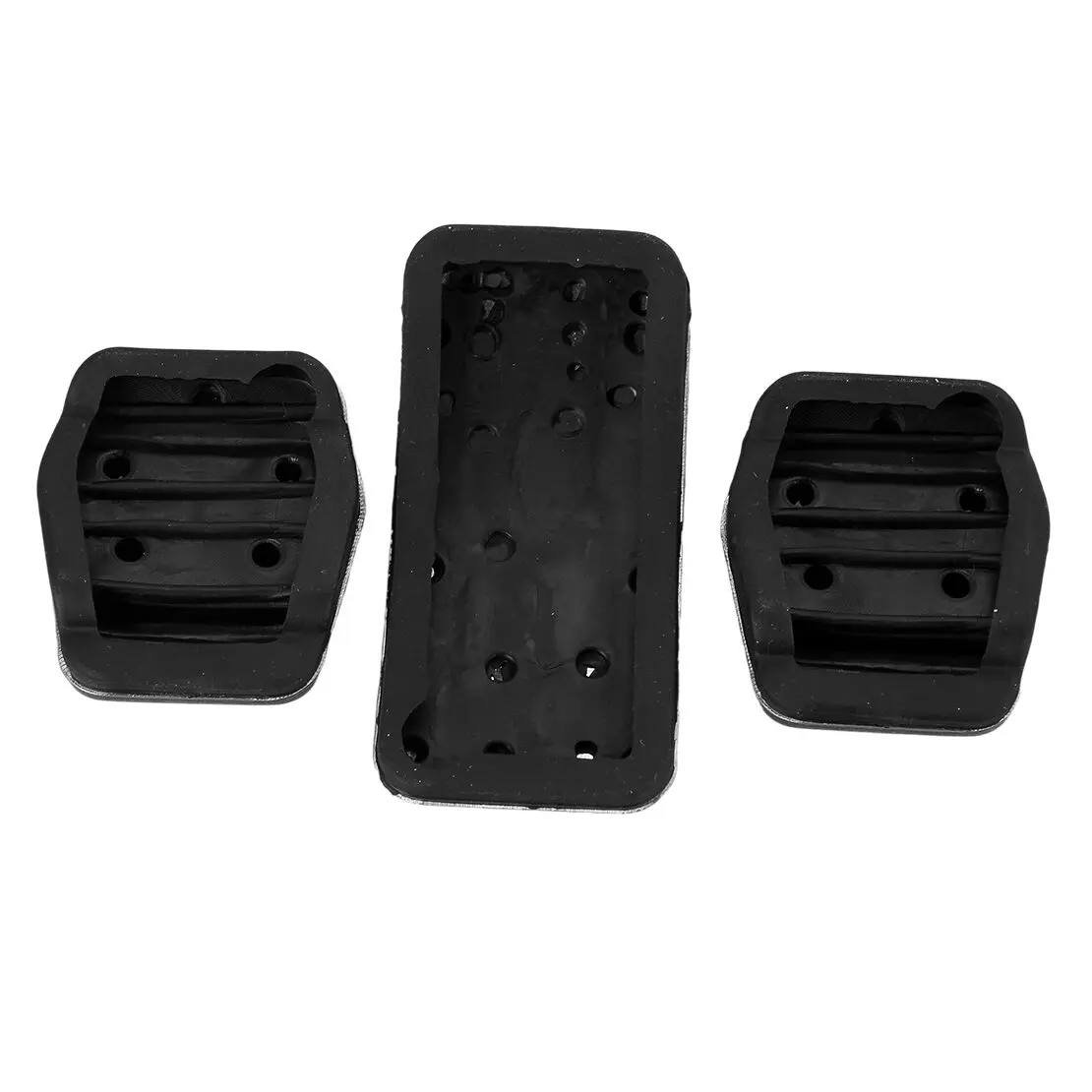 Cubierta de almohadilla de Pedal de embrague de freno de Gas de pie de transmisión Manual de coche embellecedor apto para Ford Kuga Escape Focus Fiesta c-max s-max Escort