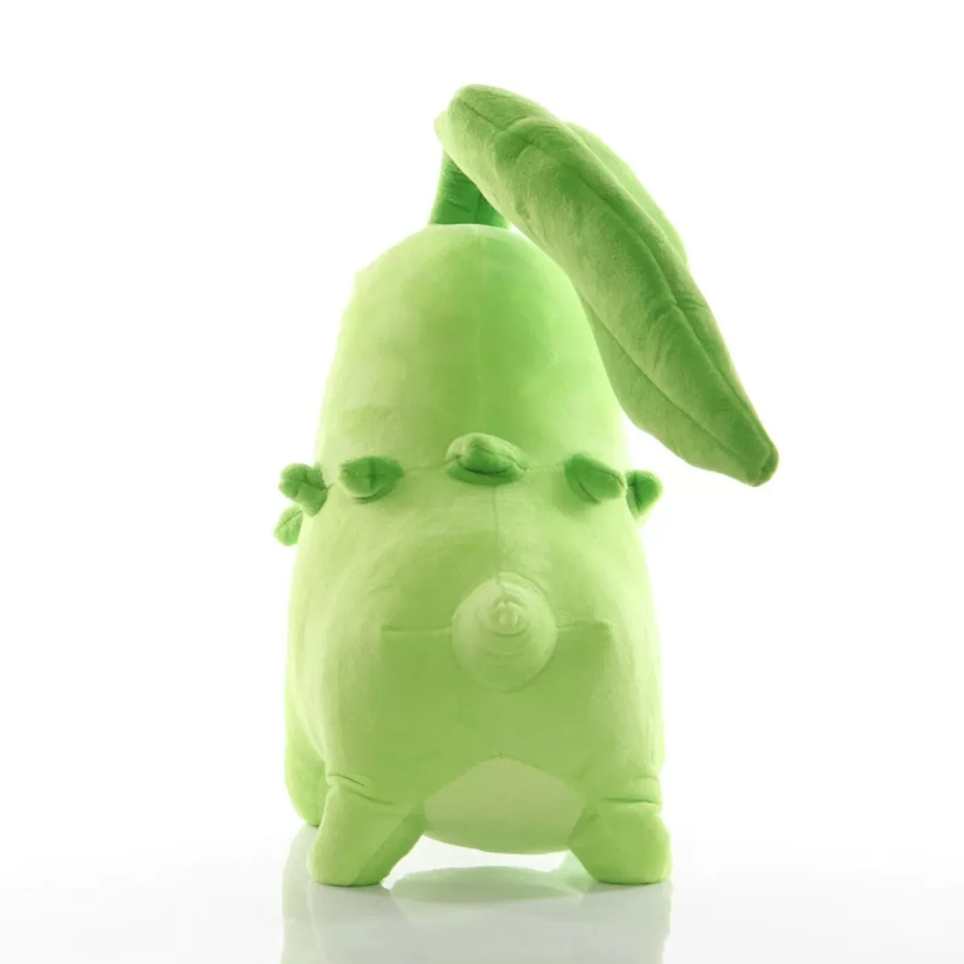 20Cm Pokemon Chikorita Plush Toys Soft Stuffed Cartoon Chikorita Doll Kawaii Japan Anime Elf Plush Doll Birthday Gift Friends