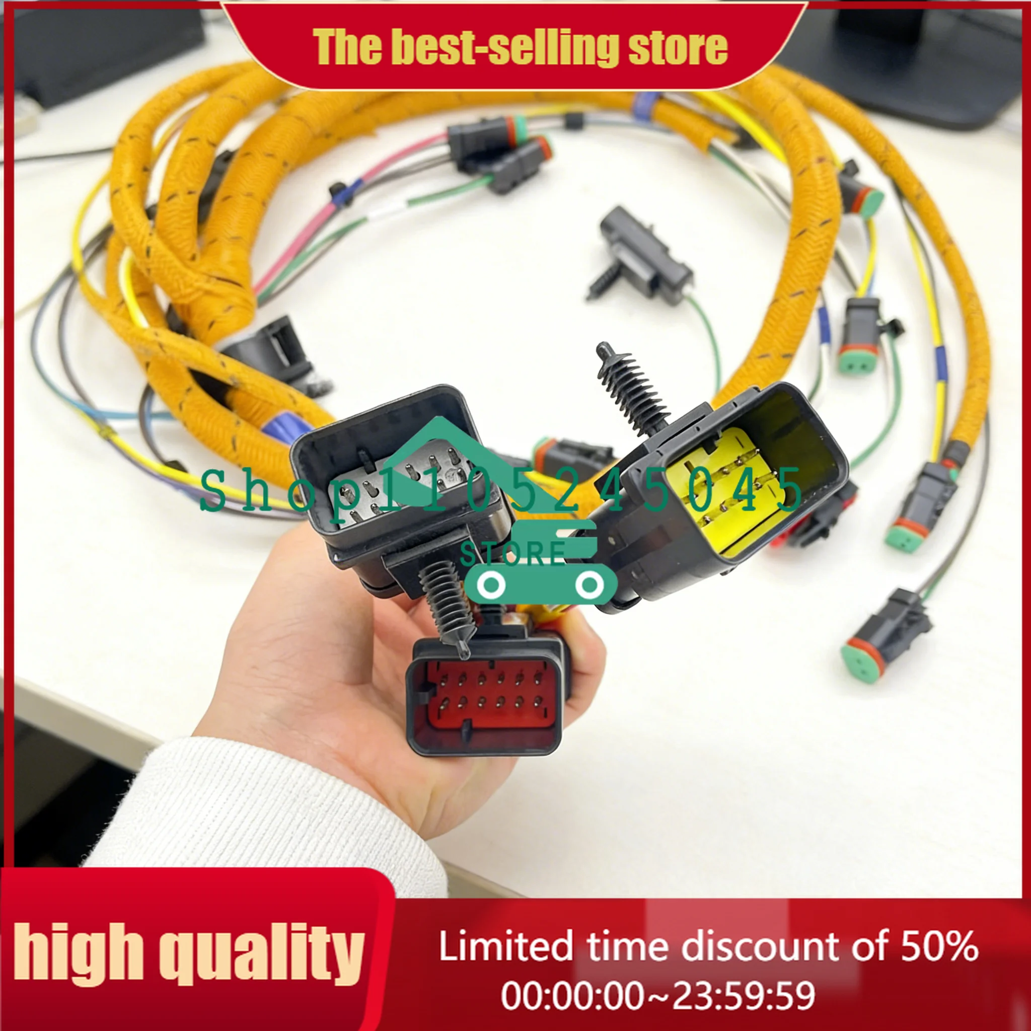 549-9283 525-2620 Distribution Solenoid Valve Wiring Harness for 320GC 330GC Parts Wire Cable Exacavator