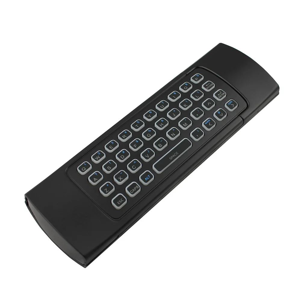 MX3 Smart Air Mouse remoto: pesquisa por voz, sincronização IR, teclas retroiluminadas para Android TV/PC - controle sem fio de 10 m