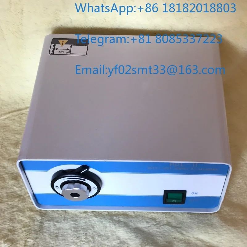 HDL-II 50W Xenon Lamp Cold Light Source Industrial Illumination High Color Rendering Low Heat Radiation For Microscope Machine