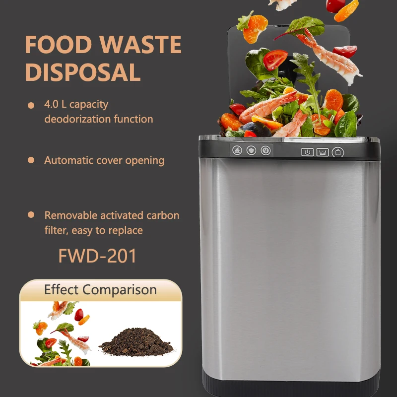 High-quality new arrivalsBest Quality Kitchen Garbage Independent Food Waste Composting hine Disposer Kitchen Waste Disposer
