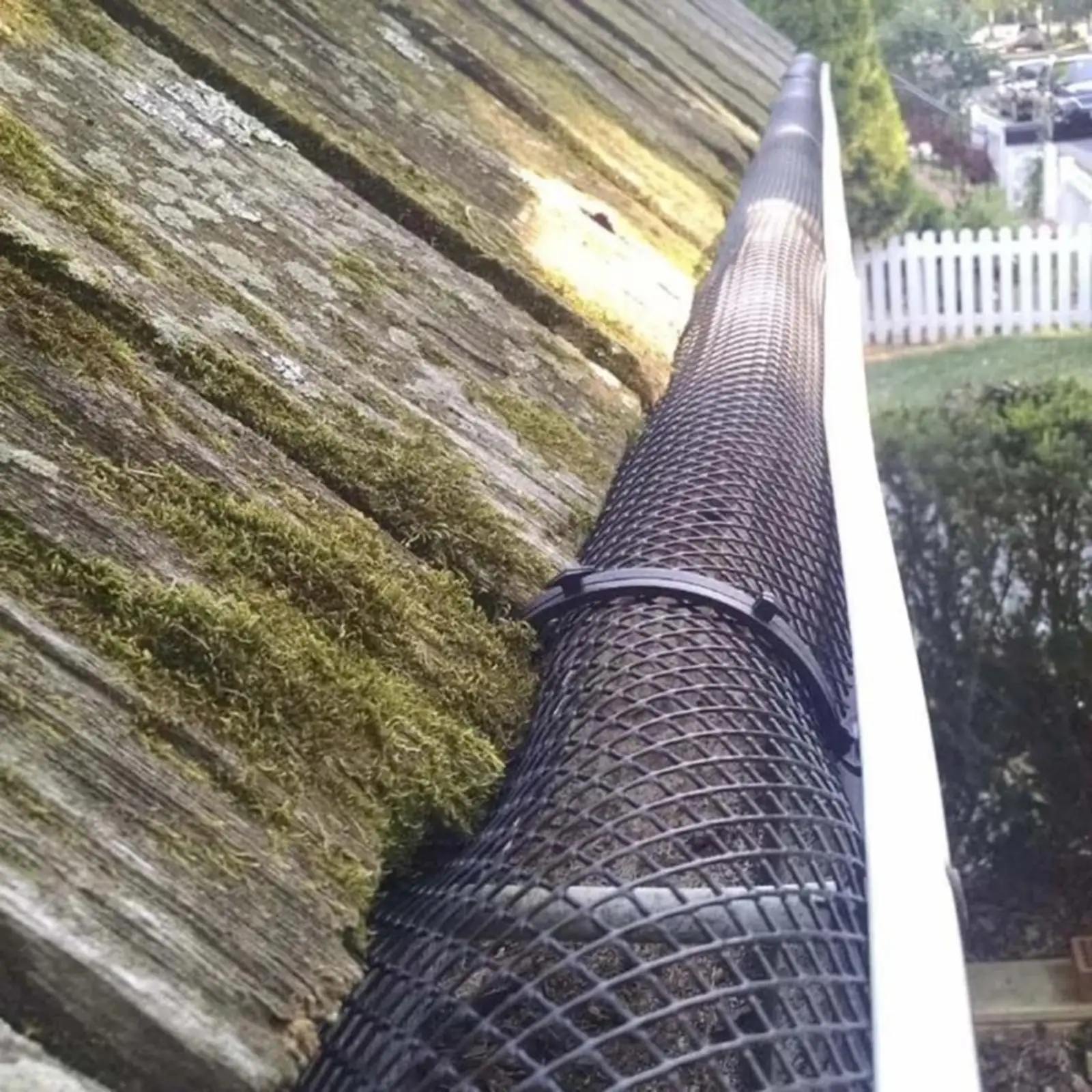 Leaf Guard Mesh Roof Leaf Guard Mesh Strainer Parts Leaves Prevent Clogging 6M