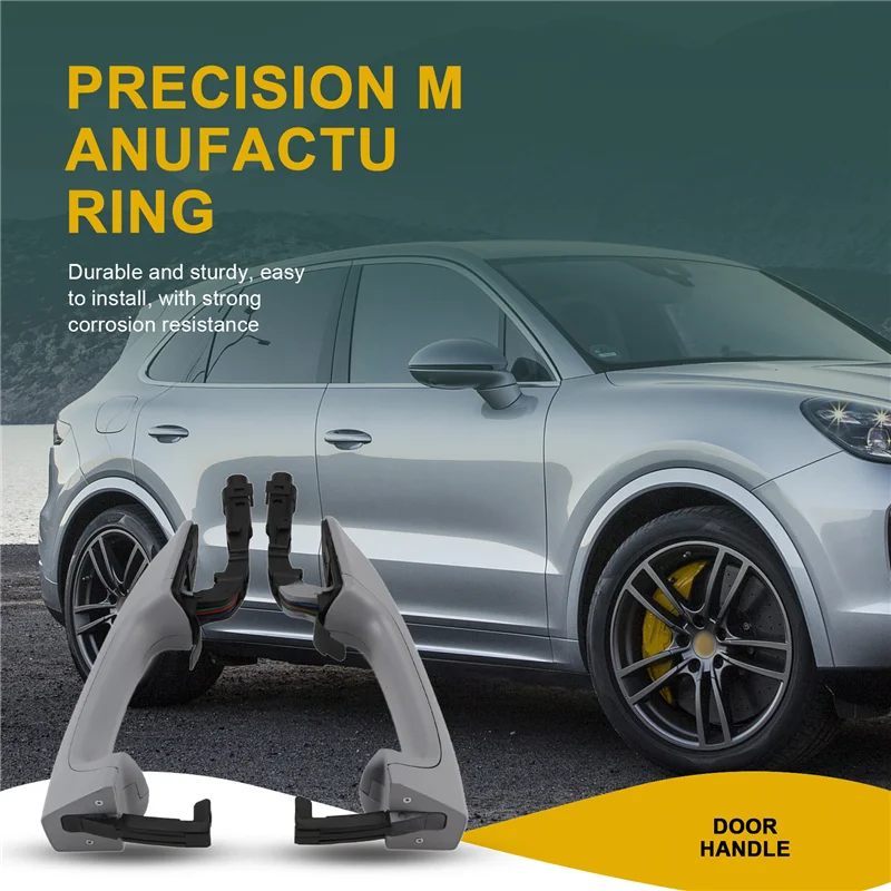 

Автомобильная левая и правая внешняя дверная ручка для Porsche Cayenne 3.0L 3.6L 4.8L 2011-2018 95853120501G2X 95853120502G2X