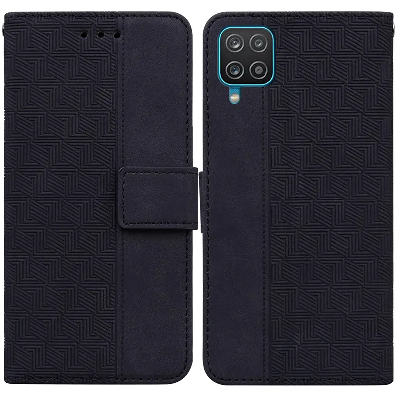 A12 Leather Case For Samsung Galaxy A12 Magnetic Flip Wallet Case Cover For Samsung A12 A 12 SM-A125F Card Slot Phone Case