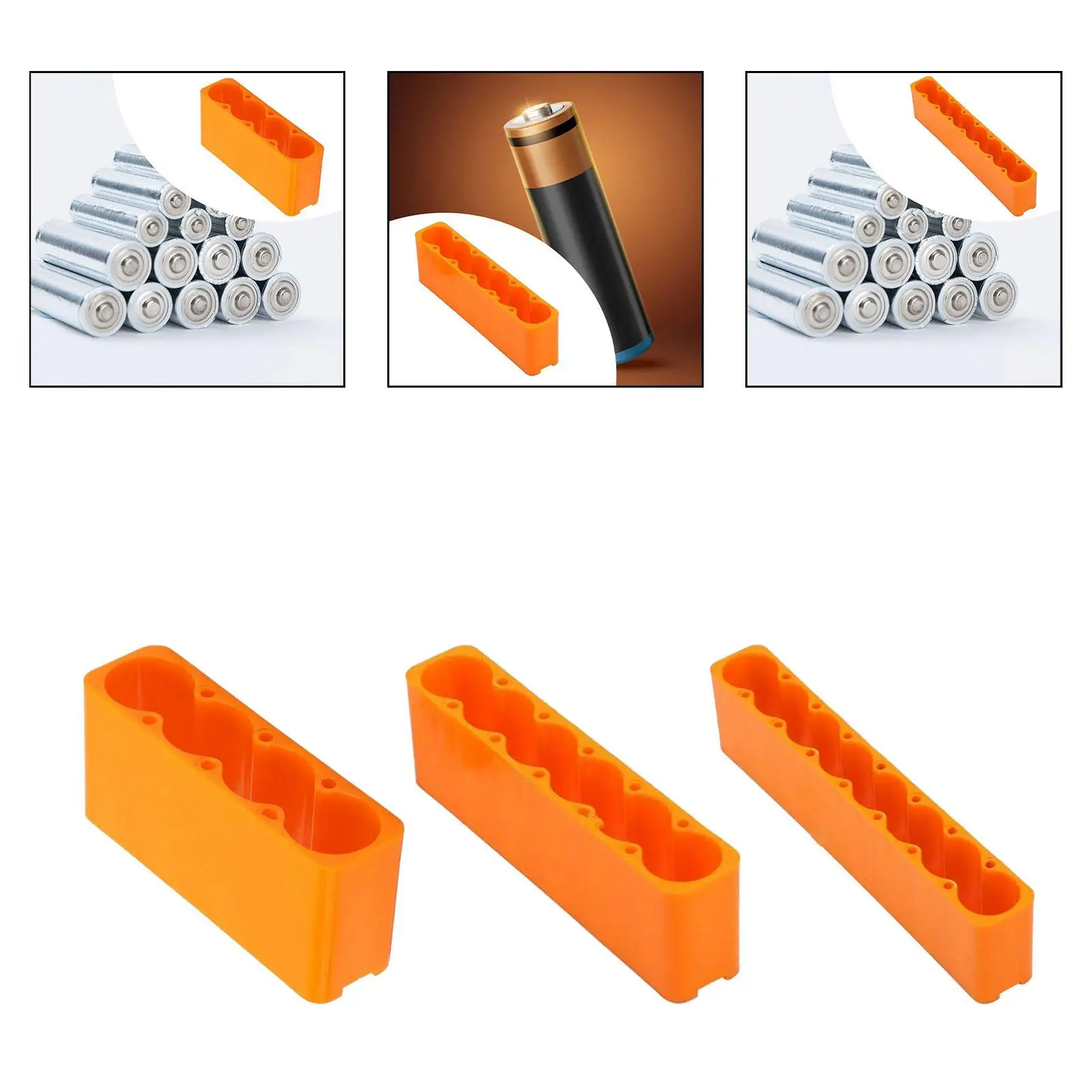 Battery Clamp Convenient Sturdy Accessories for Single Row Double Sided