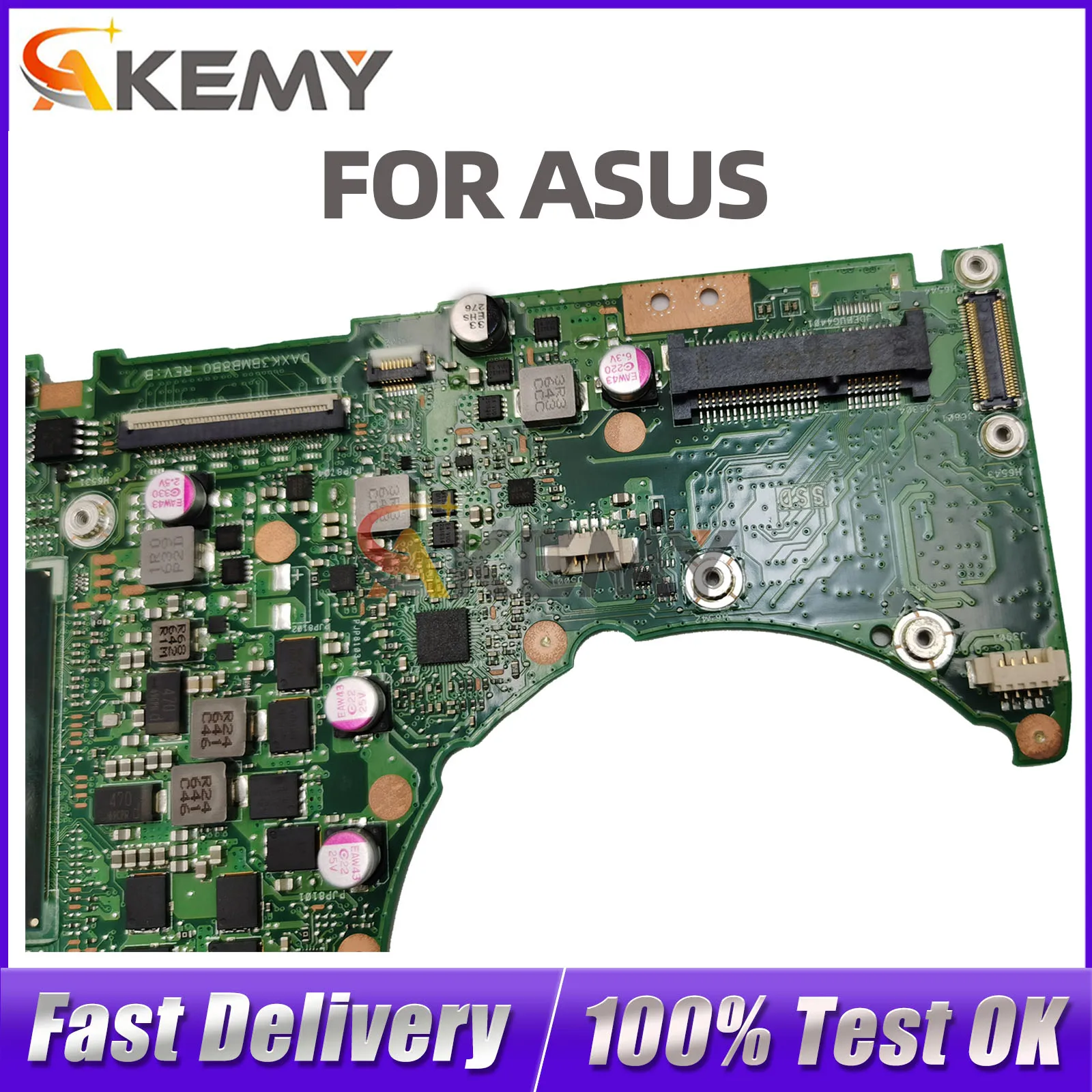 For ASUS K401UQ K401U A401U K401UQK A401UQ V401UQ V401U Notebook Motherboard I3 I5 I7 7th Gen CPU 4GB/8G RAM 940M DDR4