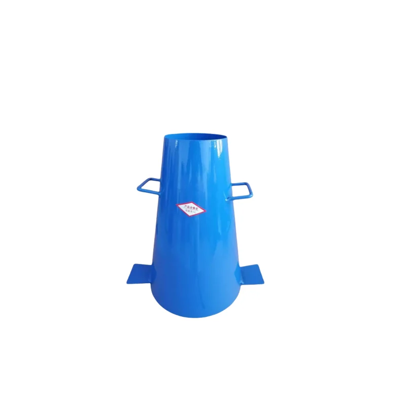 Concrete slump four-piece set of concrete slump measuring instrument thickened slump barrel ruler tamper