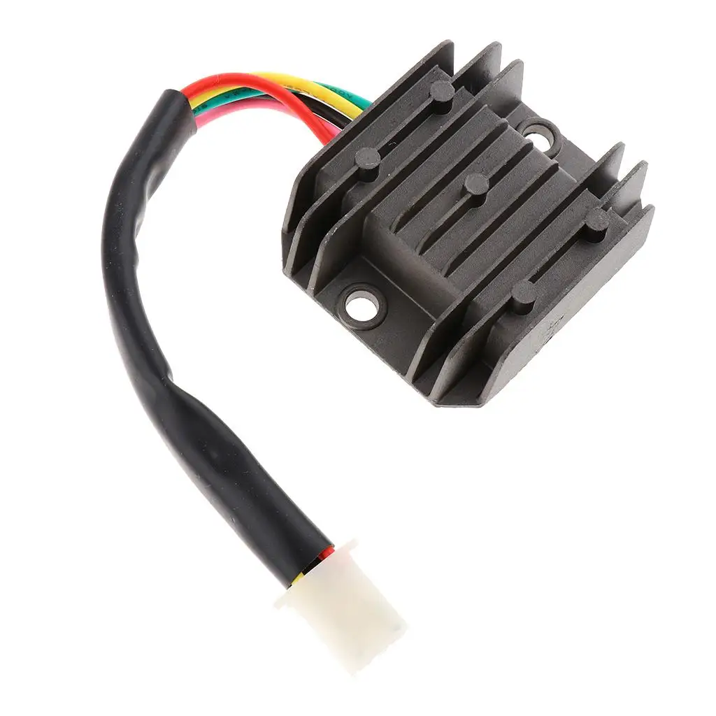 1 Pcs 12V 4 Wires Voltage Regulator Motorcycle/Boat Motor/ATV 125cc-150cc Dirt Bike/ Etc Motorcycle Electrical