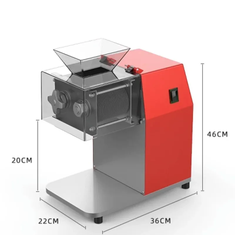 Fleischs chneide maschine kommerzielle multifunktion ale Hochleistungs-Edelstahl automatische elektrische kleine und Würfel Fleisch