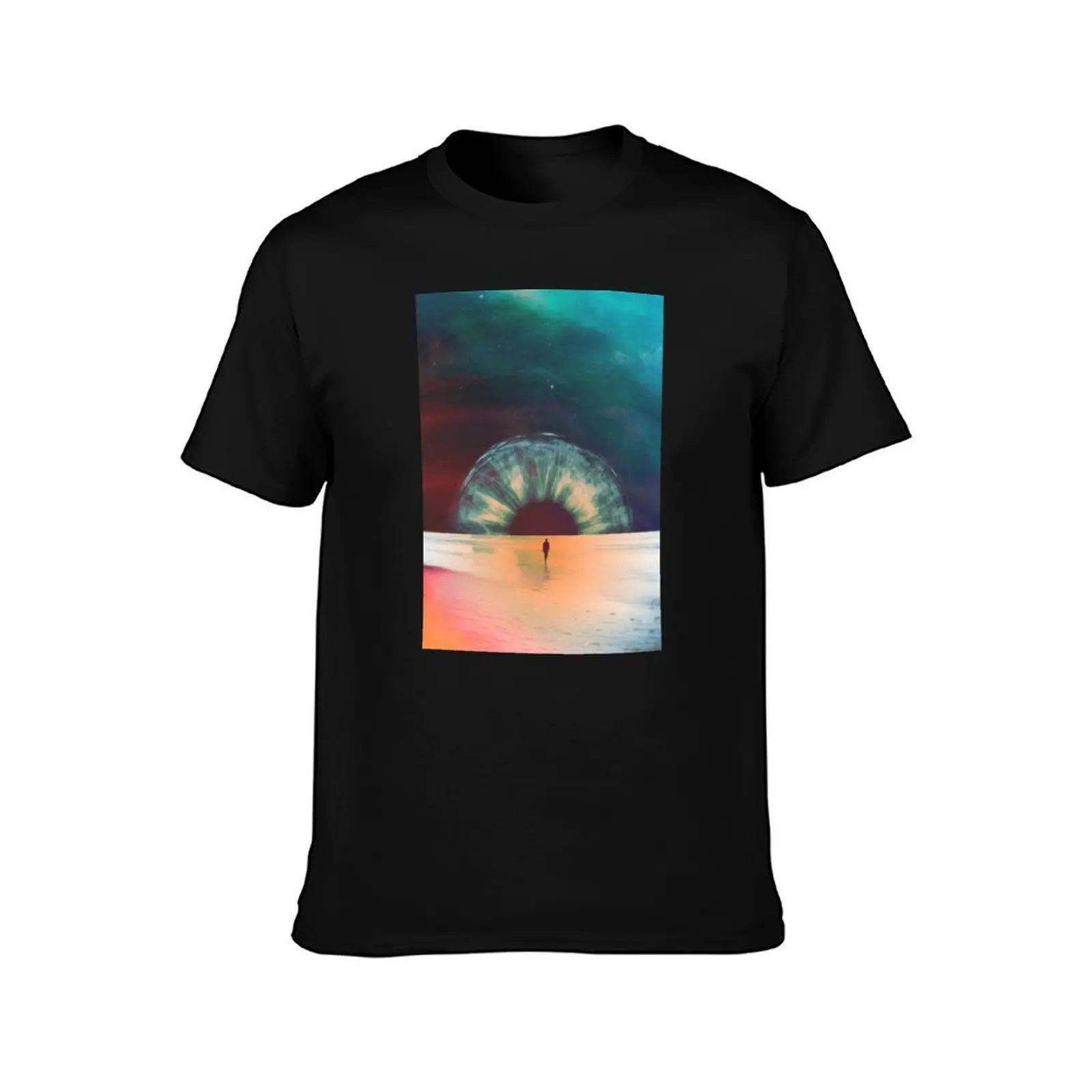 I am dawn T-Shirt, Summer Casual Cotton Tee, Oversized Streetwear Tops, Vintage Graphic Print, Loose Fit Short Sleeve